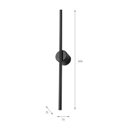 LED seinavalgusti LANA LED/7W/230V 4000K must