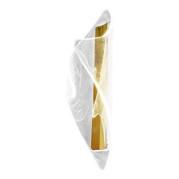 LED Seinavalgusti LARGO LED/8W/230V kuldne