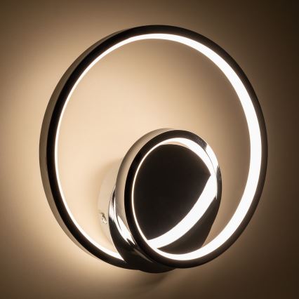 LED Seinavalgusti LUCERO LED/13W/230V läikiv kroom