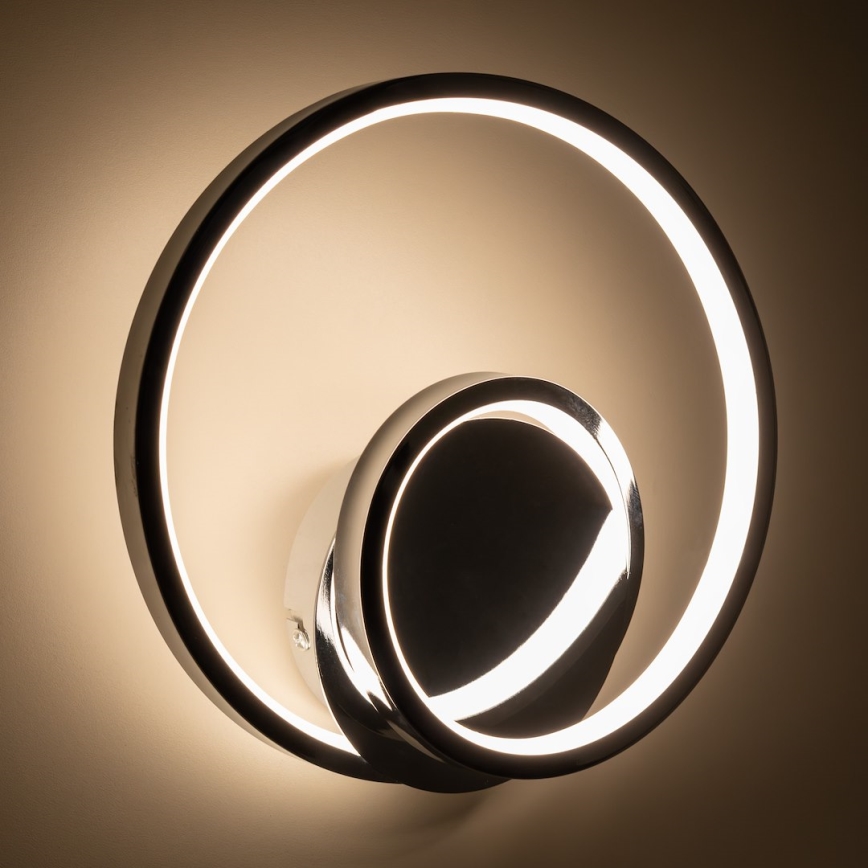 LED Seinavalgusti LUCERO LED/13W/230V läikiv kroom