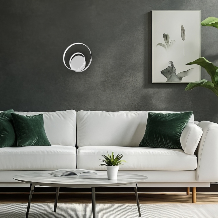 LED Seinavalgusti LUCERO LED/13W/230V läikiv kroom