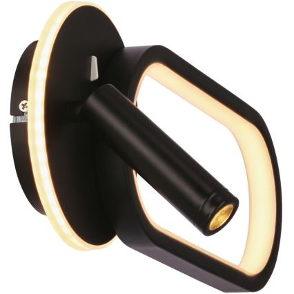 LED Seinavalgusti MONET LED/13W/230V + LED/2W 3000/4000/6000K must