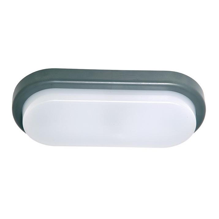 LED Seinavalgusti õue OVAL LED/18W/230V IP54