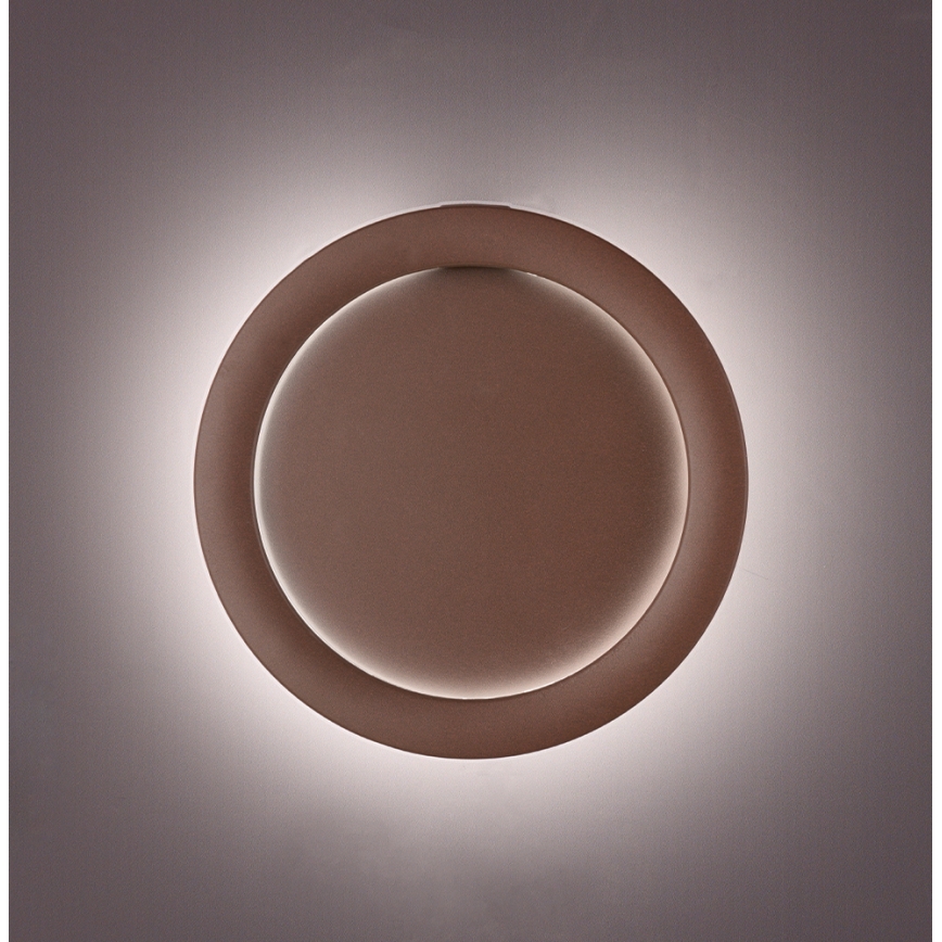 LED-seinavalgusti PALERMO LED/16W/230V pruun