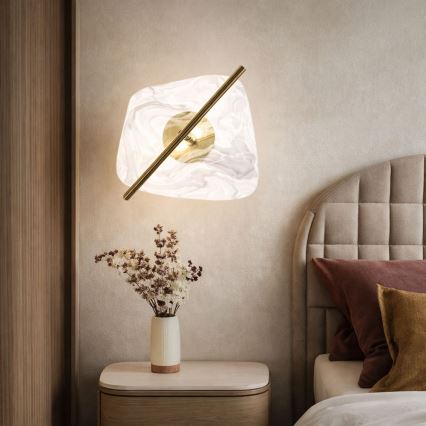 LED-seinavalgusti RELAX LED/5W/230V kuldne/valge