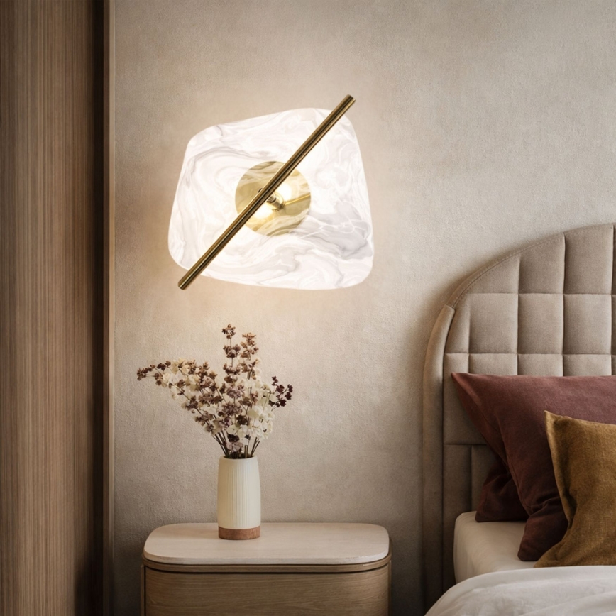 LED-seinavalgusti RELAX LED/5W/230V kuldne/valge