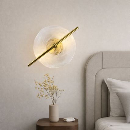 LED-seinavalgusti RELAX LED/5W/230V kuldne/valge