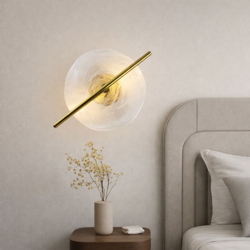 LED-seinavalgusti RELAX LED/5W/230V kuldne/valge