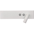 LED-seinavalgusti RESORT, LED 10 W / 230 V + LED 3 W, valge, parempoolne