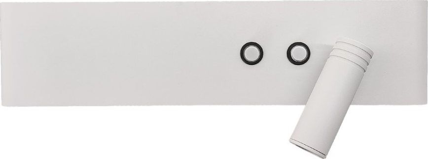 LED-seinavalgusti RESORT, LED 10 W / 230 V + LED 3 W, valge, parempoolne