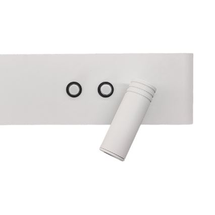 LED-seinavalgusti RESORT, LED 10 W / 230 V + LED 3 W, valge, parempoolne