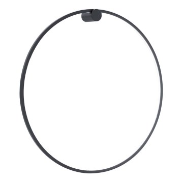 LED seinavalgusti SATURNO LED/46W/230V, läbimõõt 80 cm, IP44, must