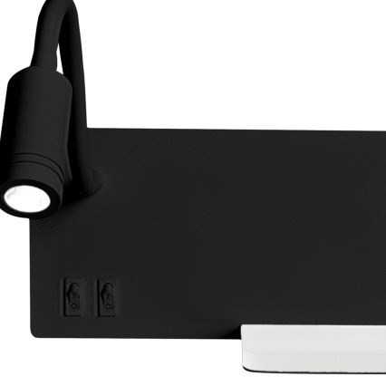 LED Seinavalgusti SHELF 1xLED/4W+1xLED/5W+1xLED/2W/230V must