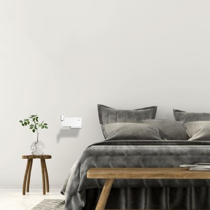 LED seinavalgusti SHELF LED/4W+LED/5W+LED/2W/230V + USB-port valge