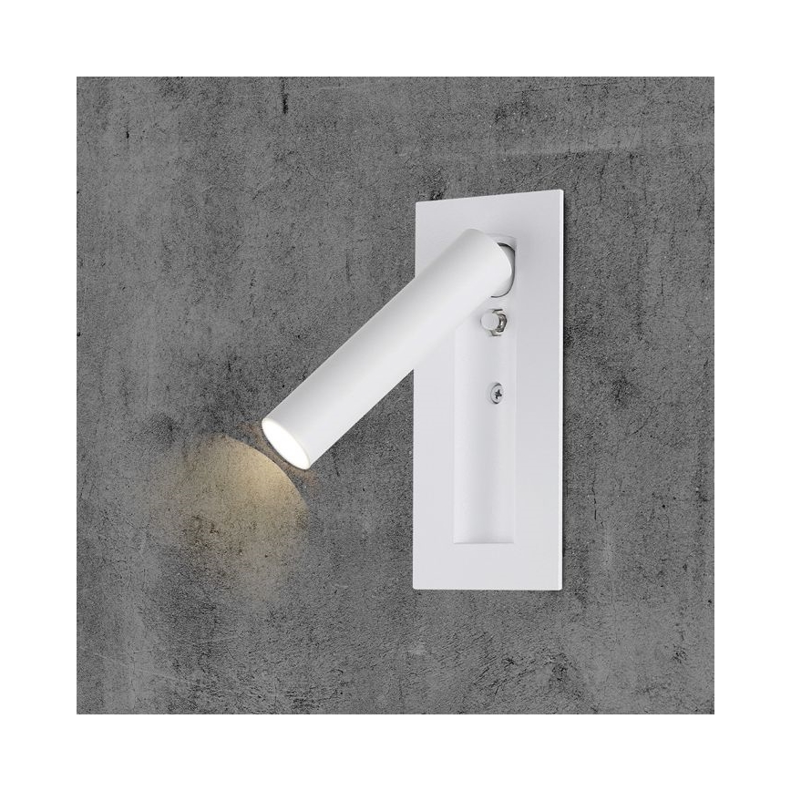 LED seinavalgusti (suunatav) LED/2W/230V 3000K valge