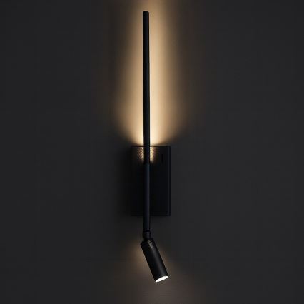 LED seinavalgusti TORCH LED/6W/230V + LED/3W must