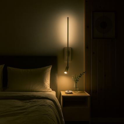 LED-seinavalgusti TORCH LED/6W/230V + LED/3W valge