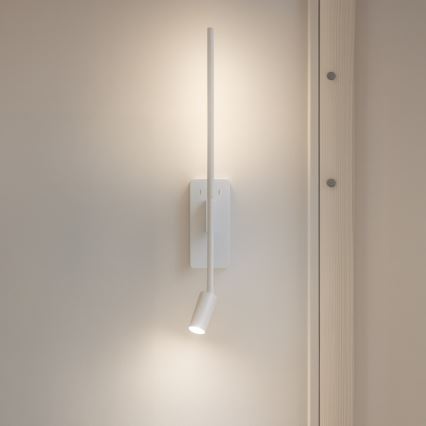 LED-seinavalgusti TORCH LED/6W/230V + LED/3W valge