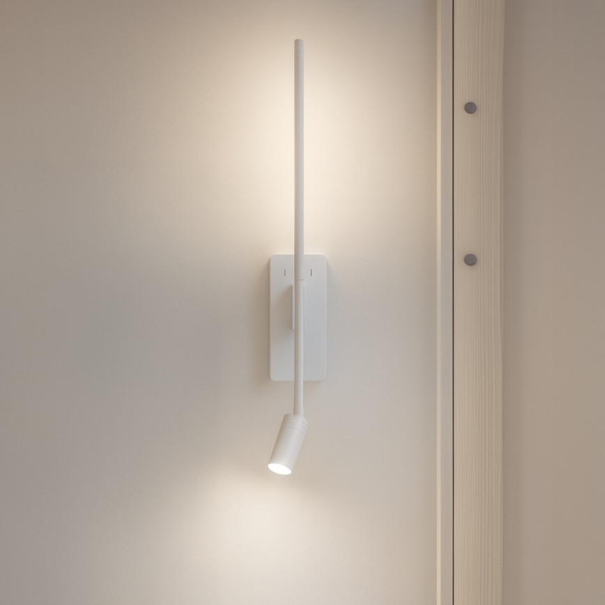 LED-seinavalgusti TORCH LED/6W/230V + LED/3W valge