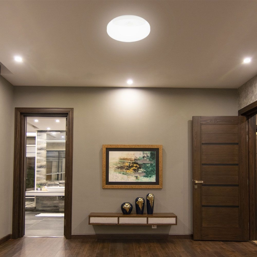 LED Seinavalgusti vannituppa anduriga SAMSUNG CHIP LED/15W/230V 3000/4000/6000K IP44 valge