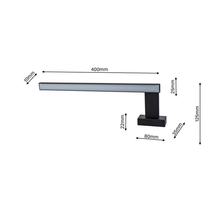 LED-seinavalgusti vannituppa SHINE 1xLED/11W/230V IP44