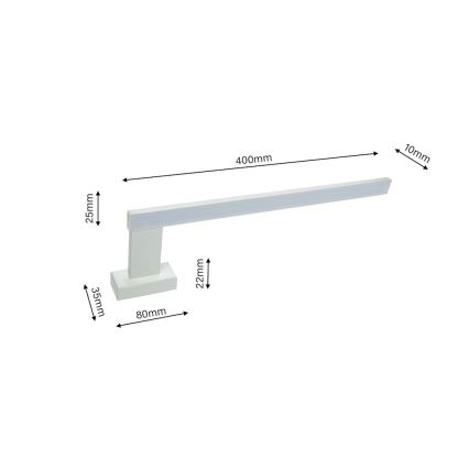LED-seinavalgusti vannituppa SHINE 1xLED/11W/230V IP44