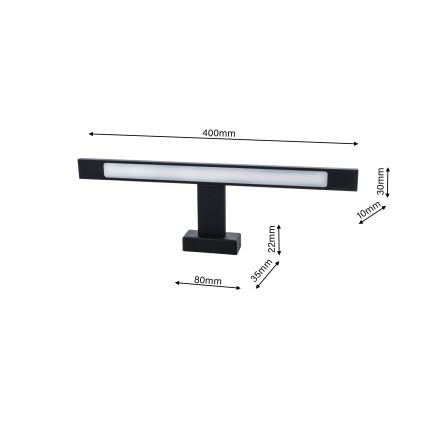LED Seinavalgusti vannituppa SHINE 1xLED/7W/230V IP44