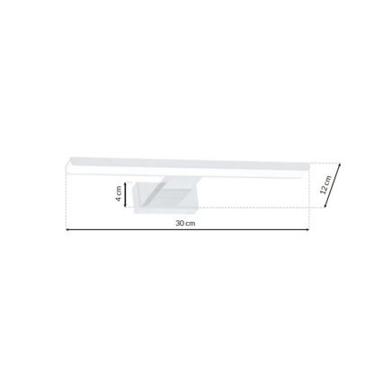 LED-seinavalgusti vannituppa SHINE 1xLED/7W/230V IP44