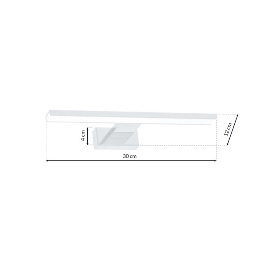 LED-seinavalgusti vannituppa SHINE 1xLED/7W/230V IP44