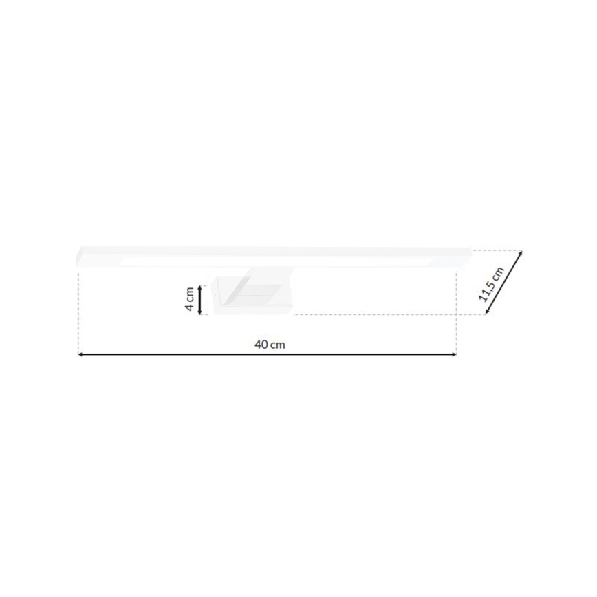 LED-seinavalgusti vannituppa SHINE 1xLED/7W/230V IP44