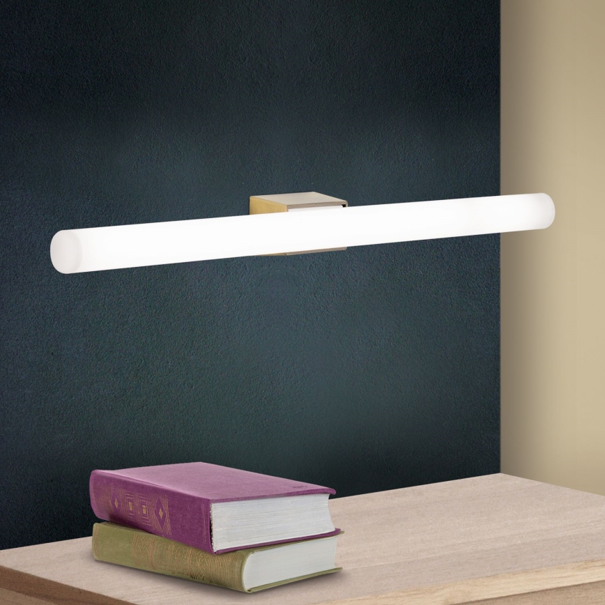 LED Seinavalgusti VISAGIST 1xS14d/8W/230V messing