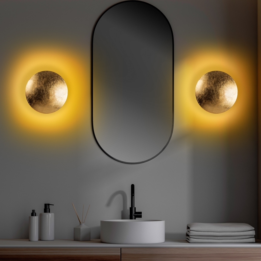 LED Seinavalgusti YOSMA LED/5W/230V 3000K kuldne