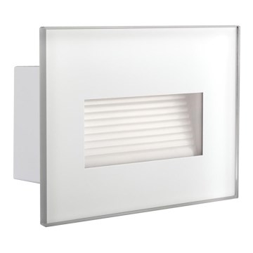 LED Sisseehitatud valgusti GLASI LED/3W/230V 4000K IP44 valge