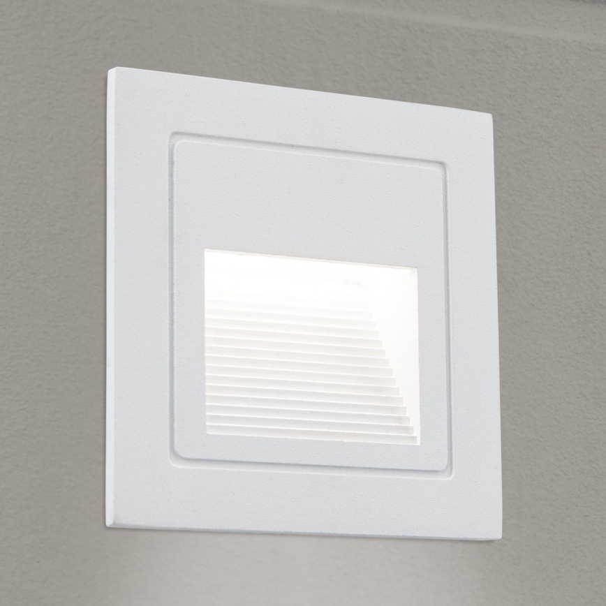 LED Sisseehitatud valgusti LORO LED/2W/230V IP65 valge