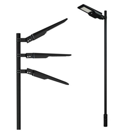LED päikesepaneeliga tänavavalgusti anduriga STREET LED/20W/7,4V 3000/4000/6000K IP65 5400 mAh