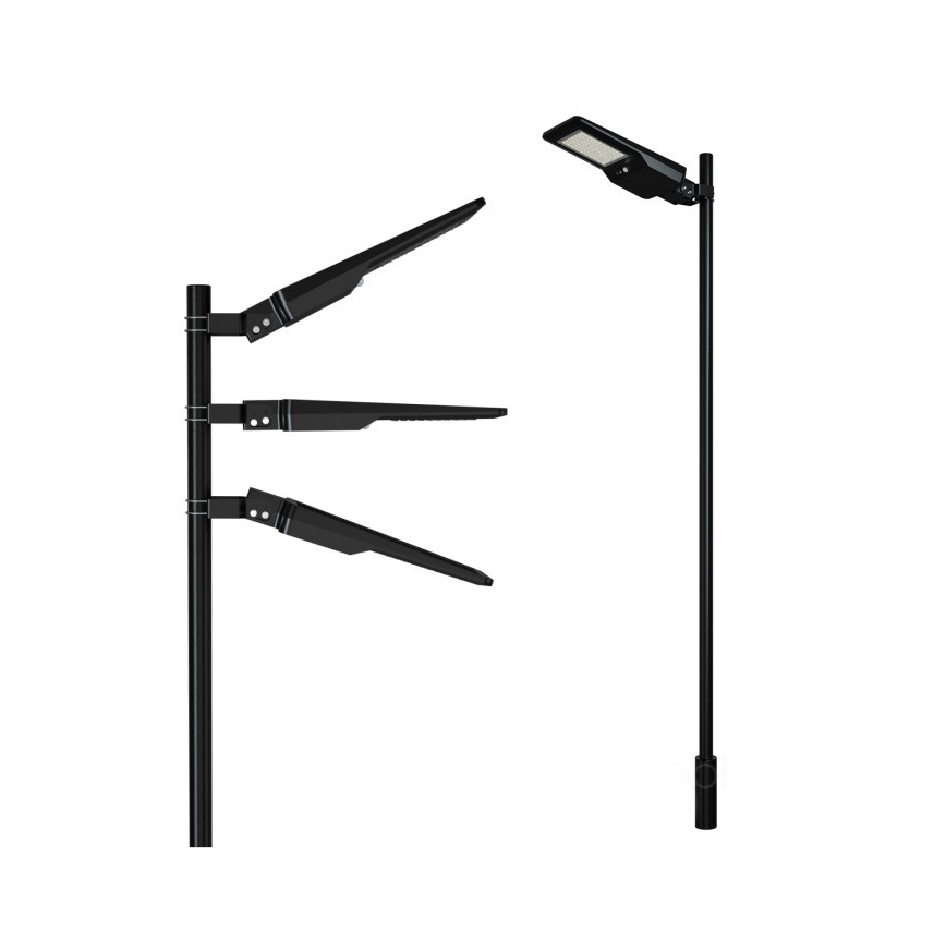 LED päikesepaneeliga tänavavalgusti anduriga STREET LED/20W/7,4V 3000/4000/6000K IP65 5400 mAh