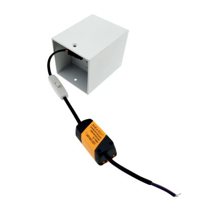 LED spottvalgusti LED/5W/230V 3000/4000/6400K 7,5x7,5 cm valge