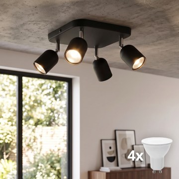 LED Spottvalgusti TOP 4xGU10/10W/230V must