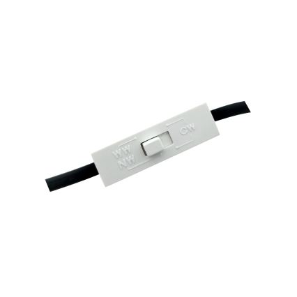 LED-spotvalgusti LED/5W/230V 3000/4000/6400K 7,5x7,5 cm must