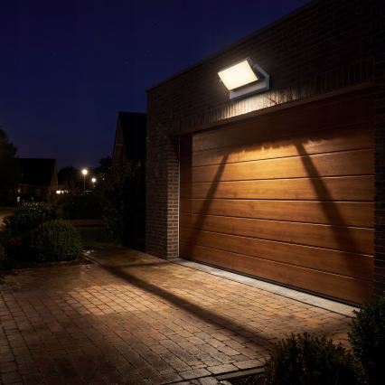 LED hämardatav välisseinale paigaldatav seinavalgusti LED/12/18/24W/230V 3000/4000/6500K IP54 must