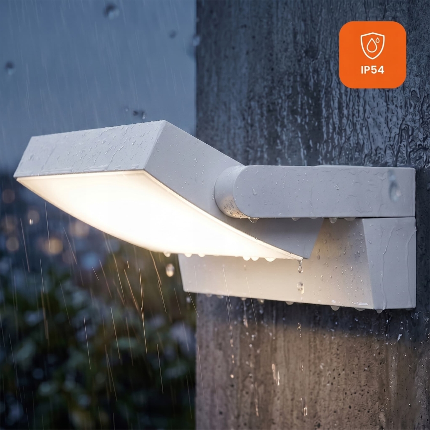 Hämardatav LED-välisseinavalgusti LED/12/18/24W/230V 3000/4000/6500K IP54 valge