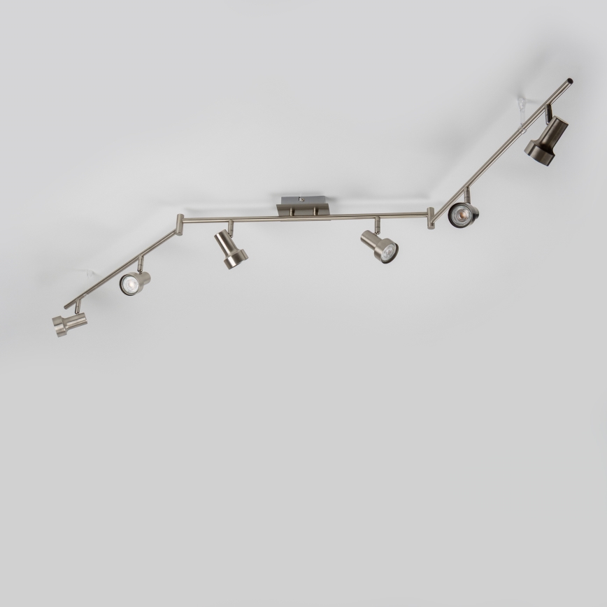 LED suunavalgusti 6xGU10/4,7W/230V mattkroom