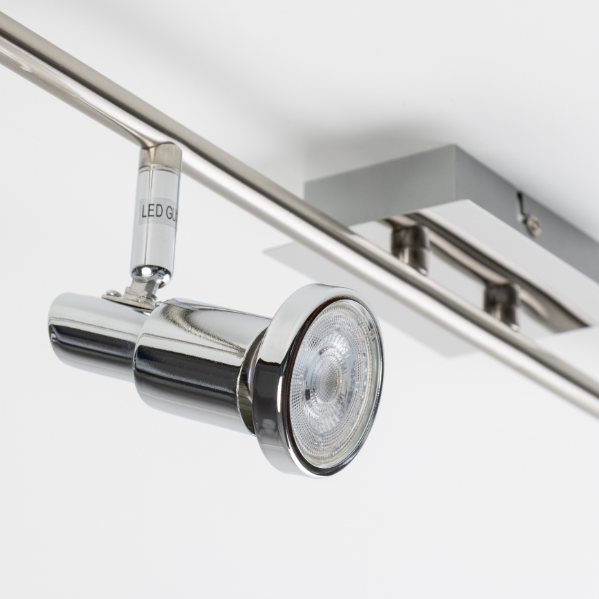 LED suunavalgusti 6xGU10/5W/230V läikiv kroom