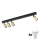 LED suunavalgusti TOP 4xGU10/10W/230V must/kuldne