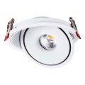 LED Süvistatav kohtvalgusti LED/12W/230V 3000/4000/6400K d. 12 cm valge