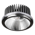 LED Süvistatav kohtvalgusti LED/20W/230V 4000K 40°/20° d. 11 cm läikiv kroom
