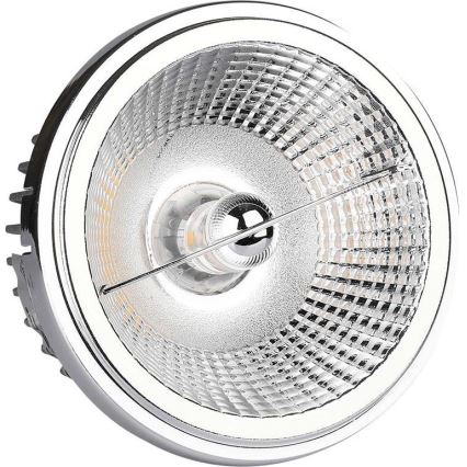 LED Süvistatav kohtvalgusti LED/20W/230V 4000K 40°/20° d. 11 cm läikiv kroom
