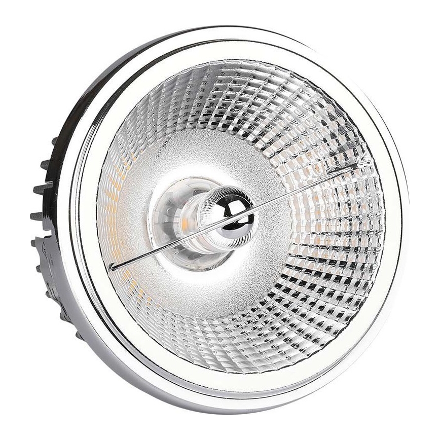 LED Süvistatav kohtvalgusti LED/20W/230V 4000K 40°/20° d. 11 cm läikiv kroom