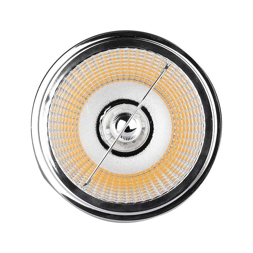 LED Süvistatav kohtvalgusti LED/20W/230V 4000K 40°/20° d. 11 cm läikiv kroom
