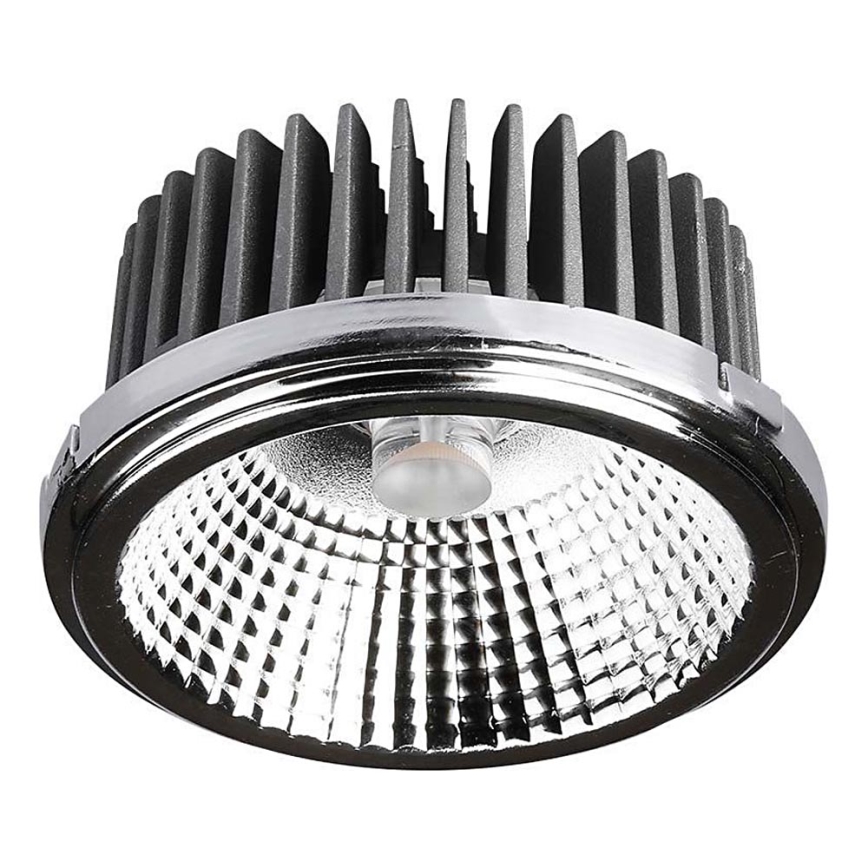 LED Süvistatav kohtvalgusti LED/20W/230V 6400K 40°/20° d. 11 cm läikiv kroom